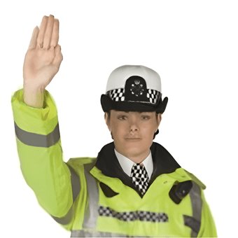 Стоп для транспорта спереди