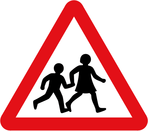 Частое появление детей на дороге